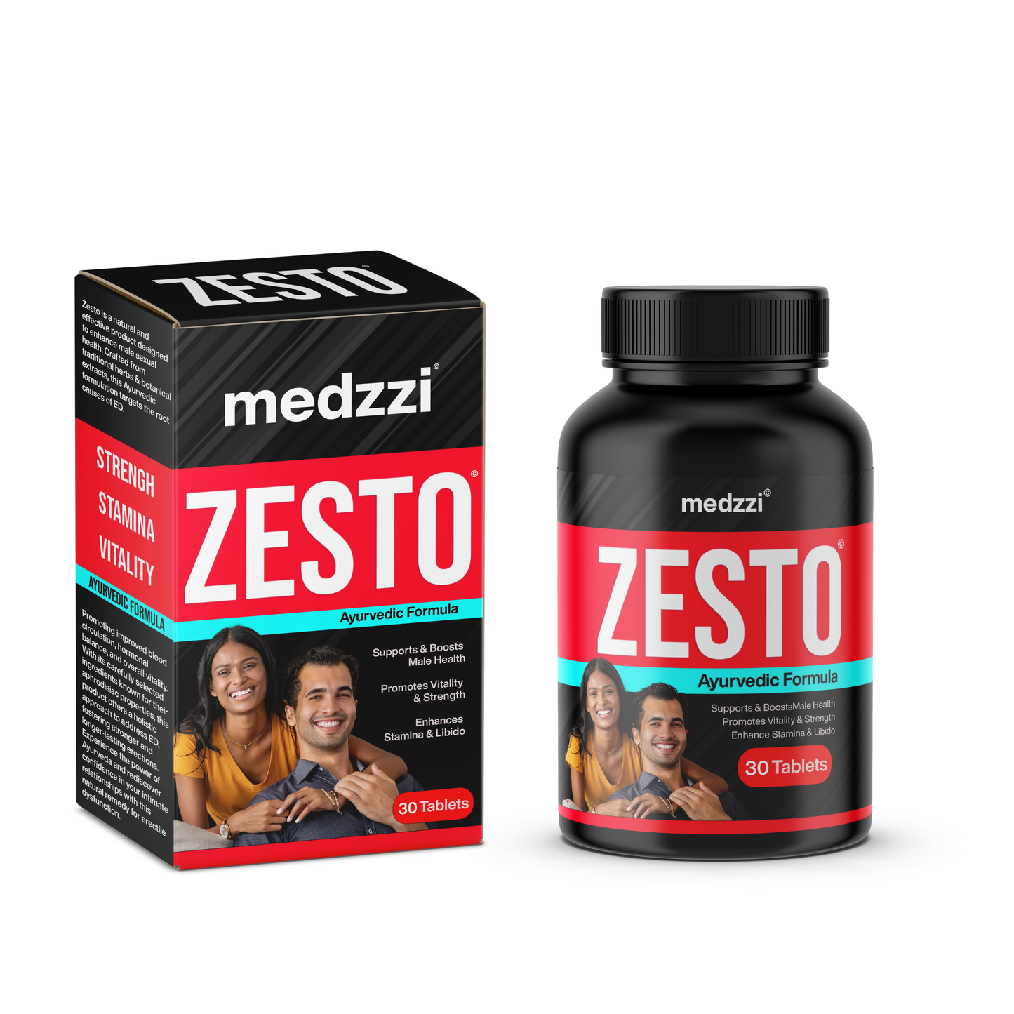 Zesto Vitality Booster | Men's Health Natural Formula