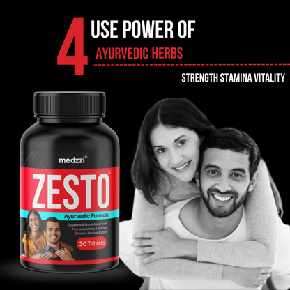 Zesto Vitality Booster | Men's Health Natural Formula