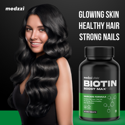 medzzi Vitals Biotin Boost Max