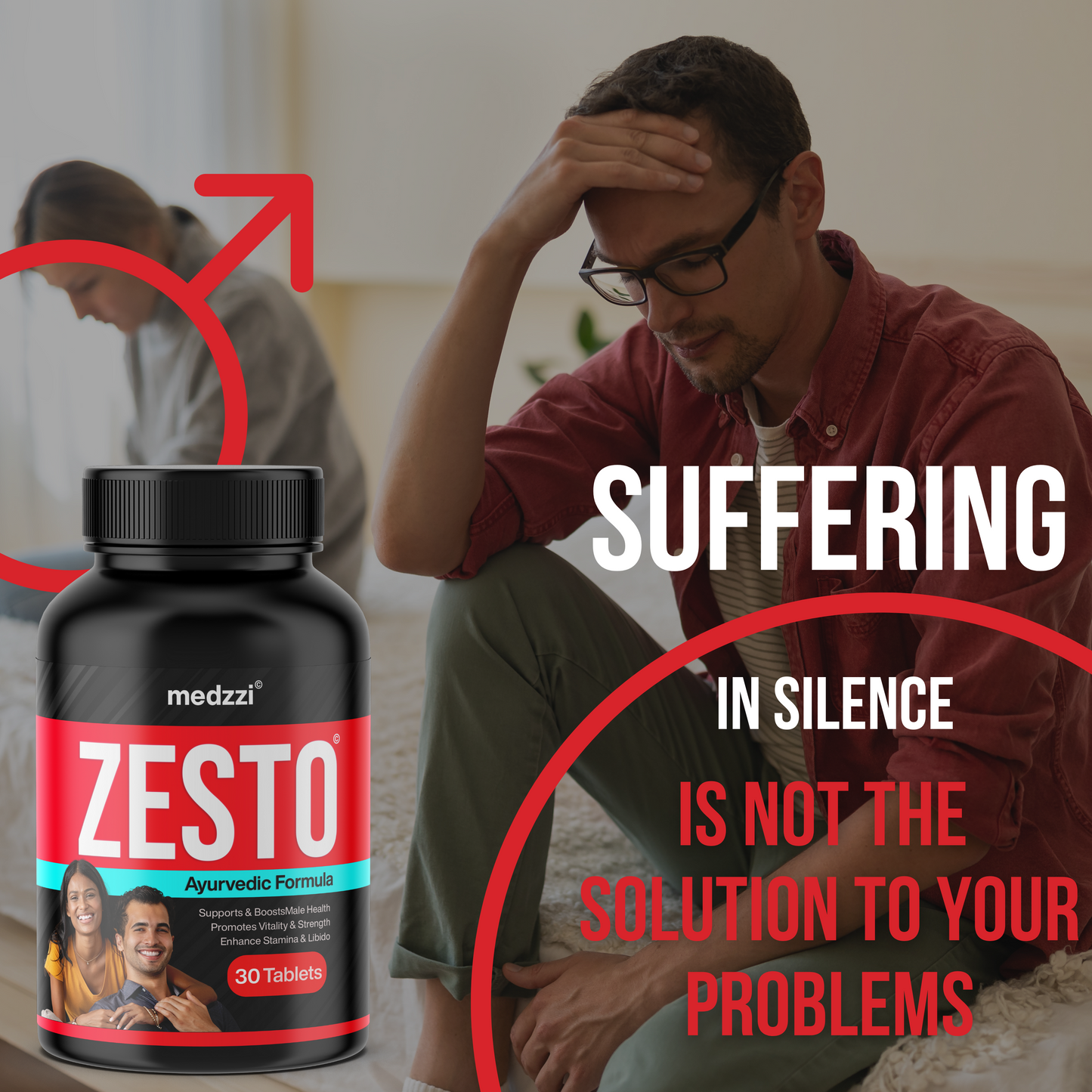 Zesto Vitality Booster | Men's Health Natural Formula