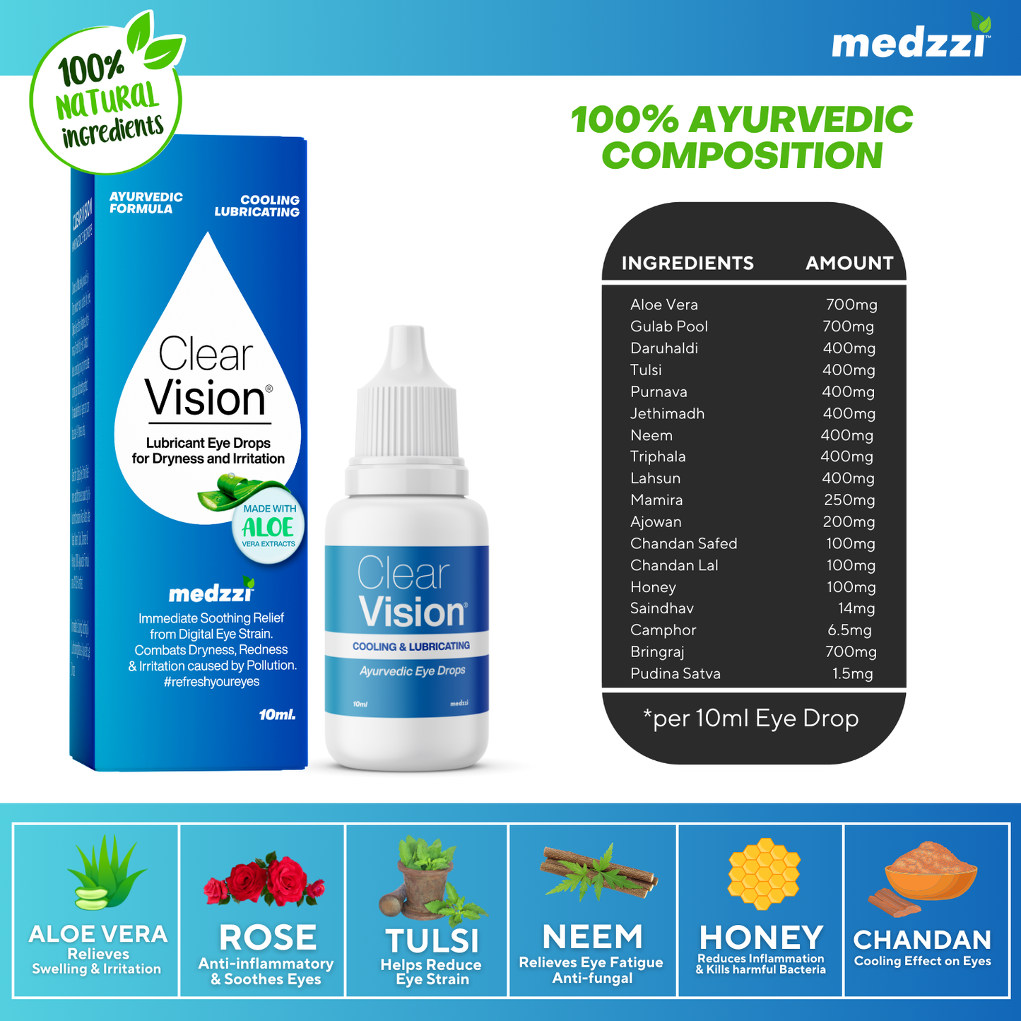 Clear Vision Eye Drops 10ml