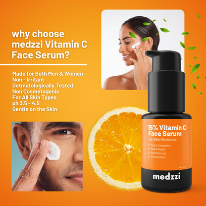 Vitamin C 15% Face Serum | For Skin Brightening