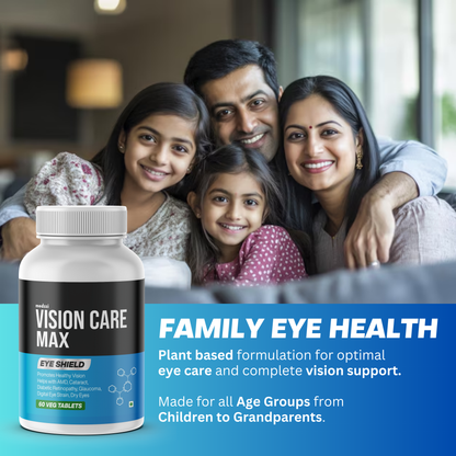 Vision Care Max Tablets | medzzi Zeaxanthin+ Lutein Eye Multivitamin Supplement