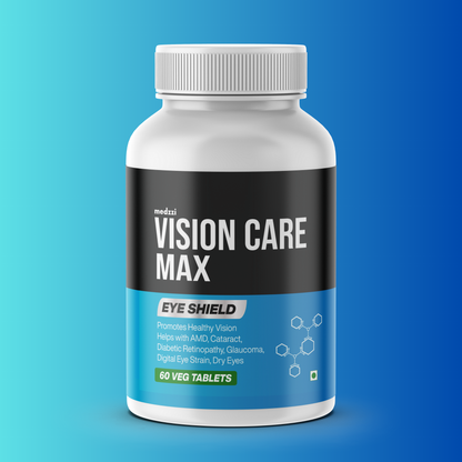 Vision Care Max Tablets | medzzi Zeaxanthin+ Lutein Eye Multivitamin Supplement